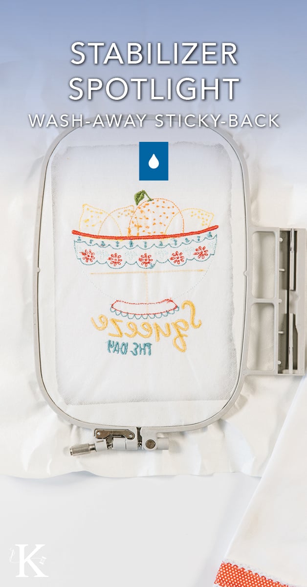 Stabilizer Spotlight WashAway StickyBack